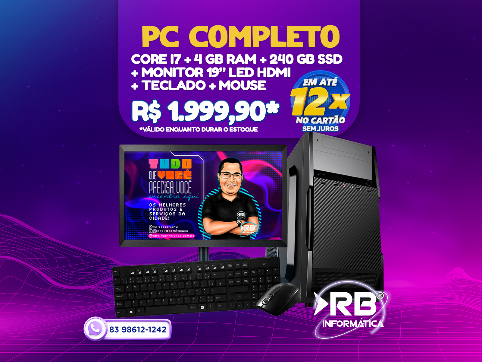 PC Completo Core i7