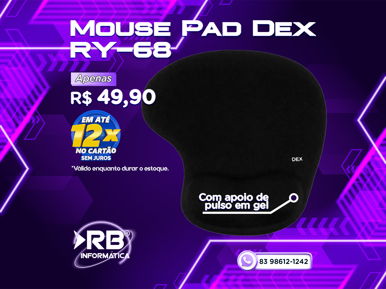 Mouse Pad DEX RY-68