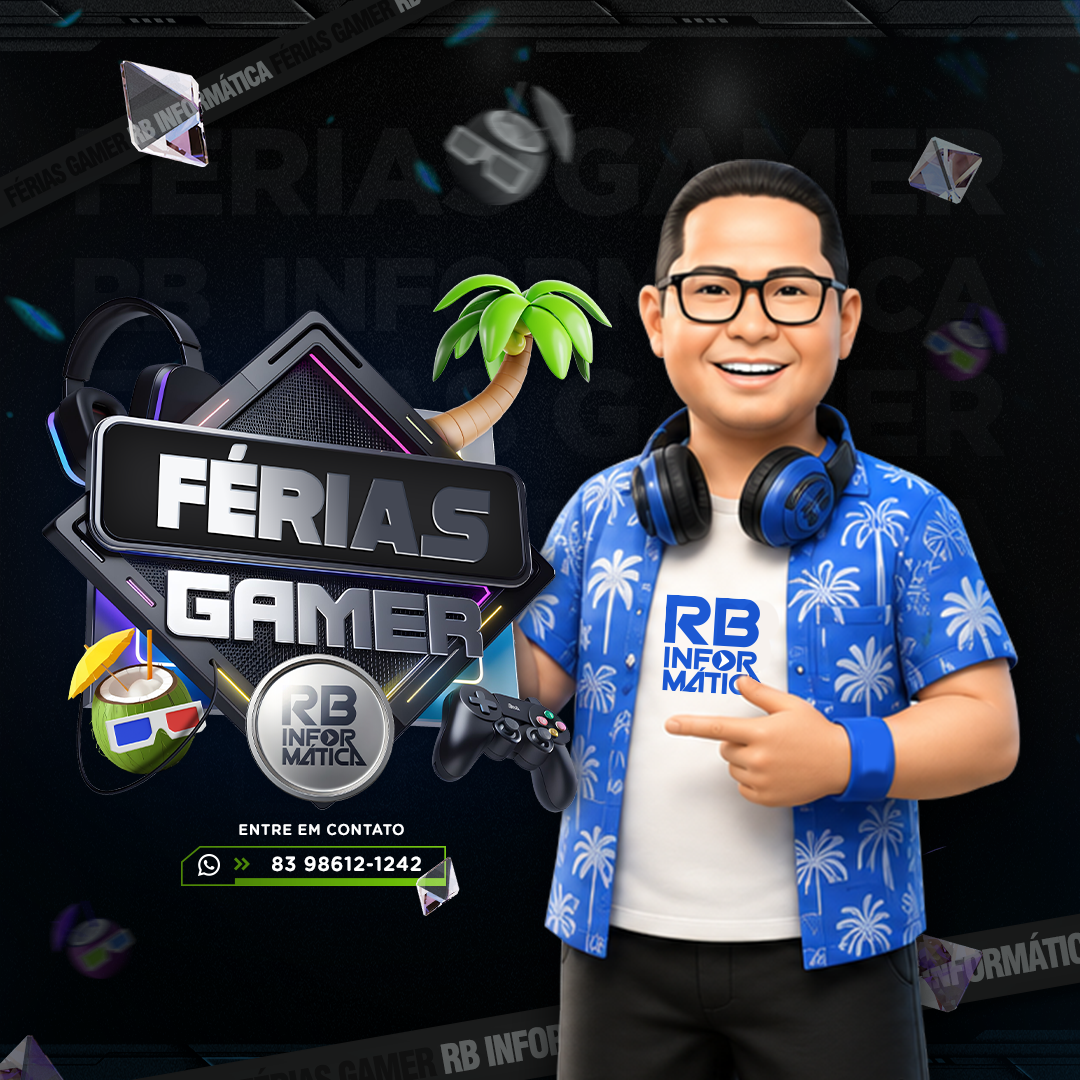 Férias Gamer na RB Informática