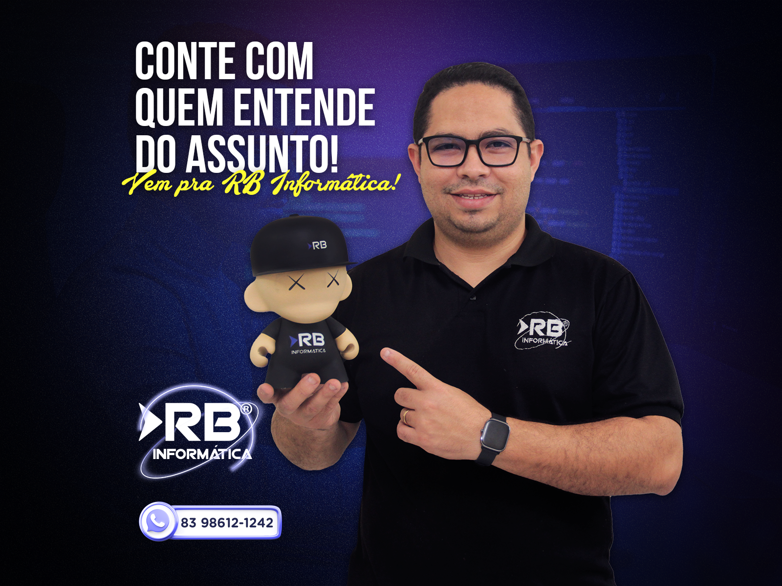 Conte com quem entende do assunto! Vem pra RB Informática!