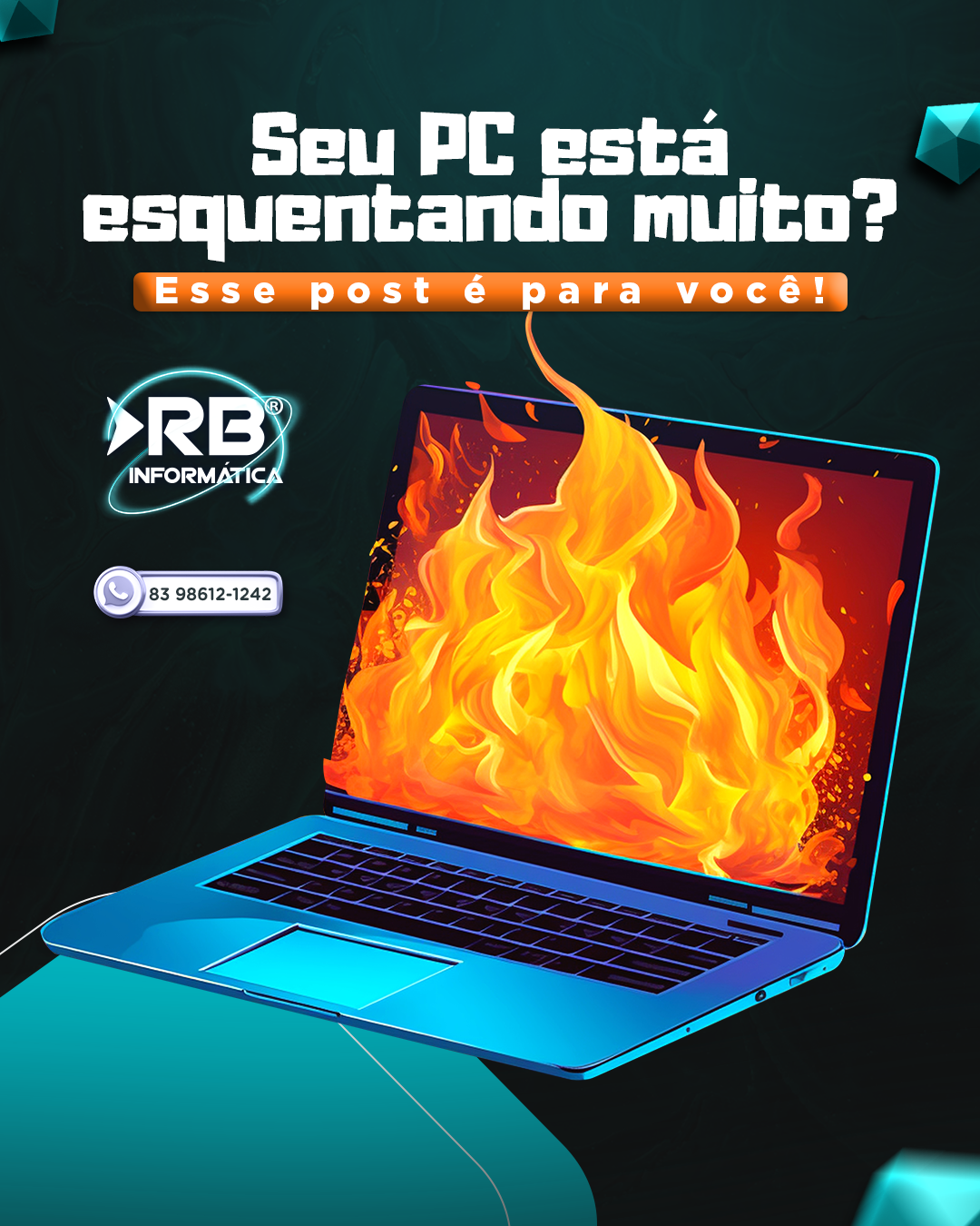 Seu PC/Notebook está esquentando muito?
