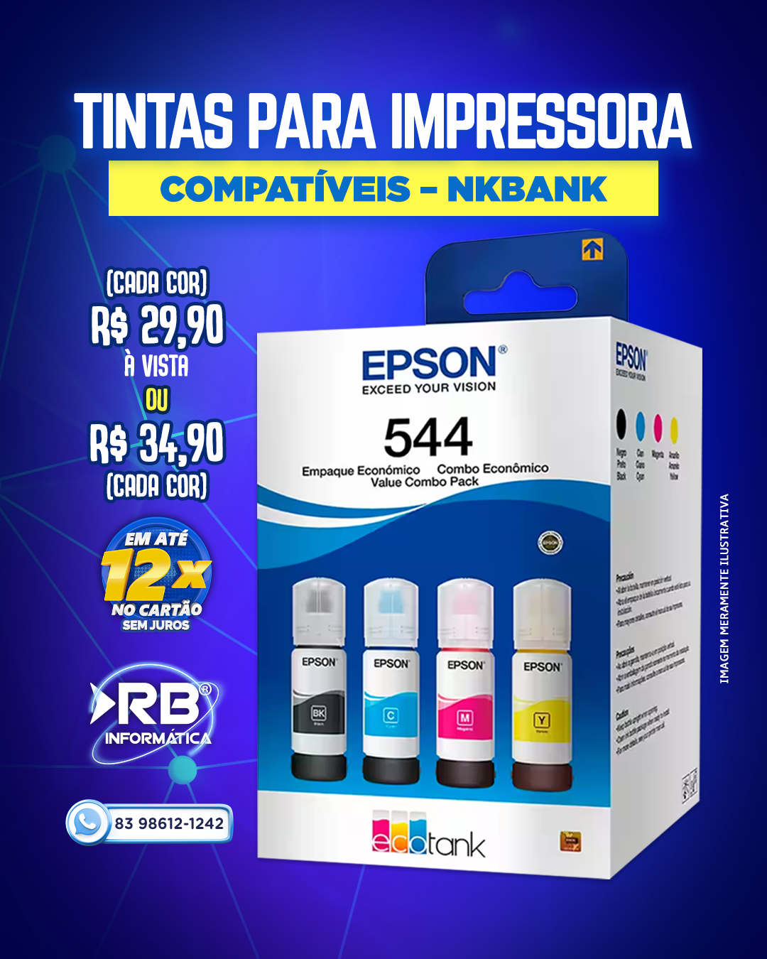 Tintas para Impressora - EPSON