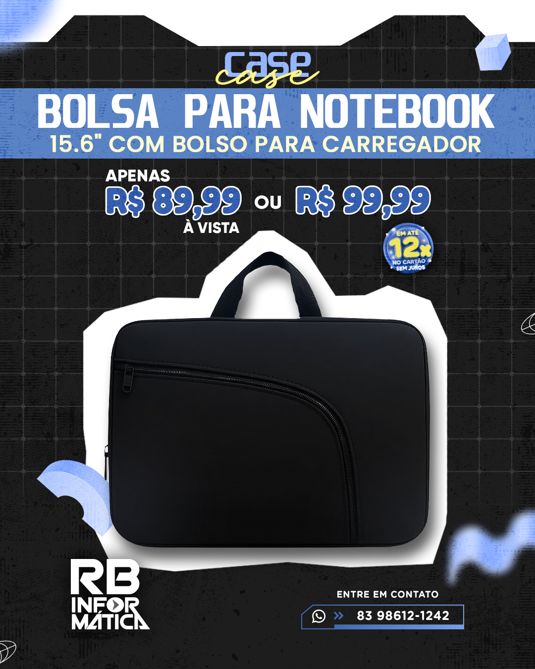 Bolsa para Notebook 15.6