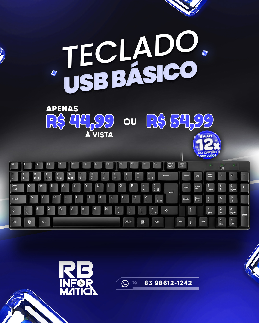 Teclado USB Básico