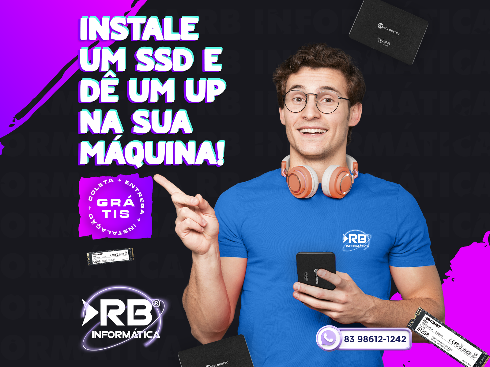 Instale um SSD e dê um up na sua máquina!