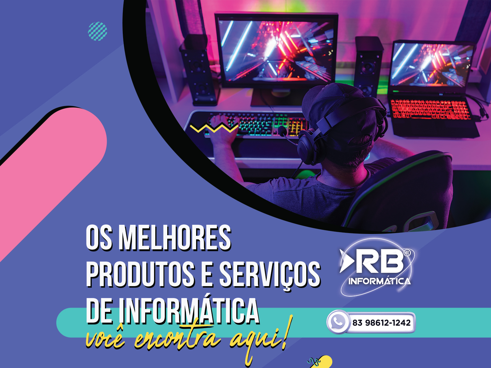 Os melhores produtos e serviços de informática você encontra aqui!