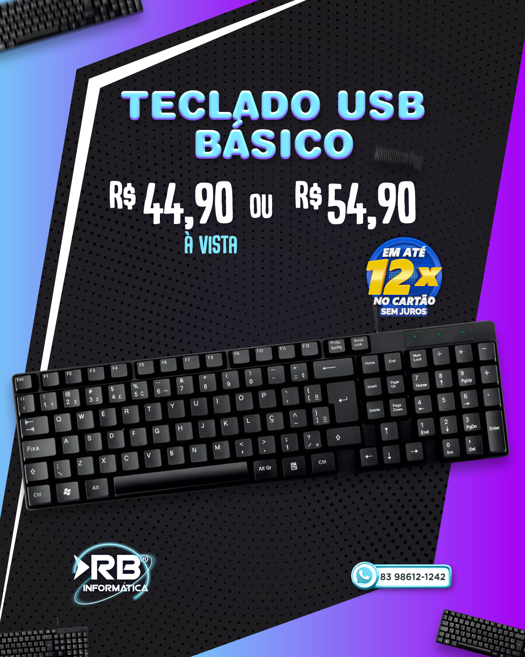 Teclado USB Básico