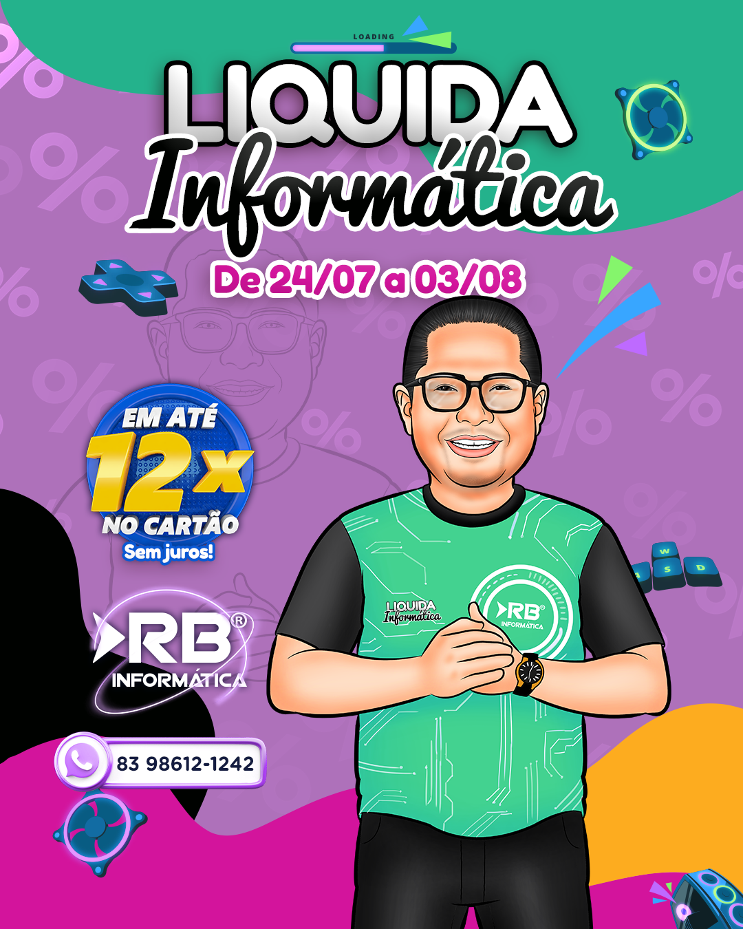 Liquida Informática é na RB!