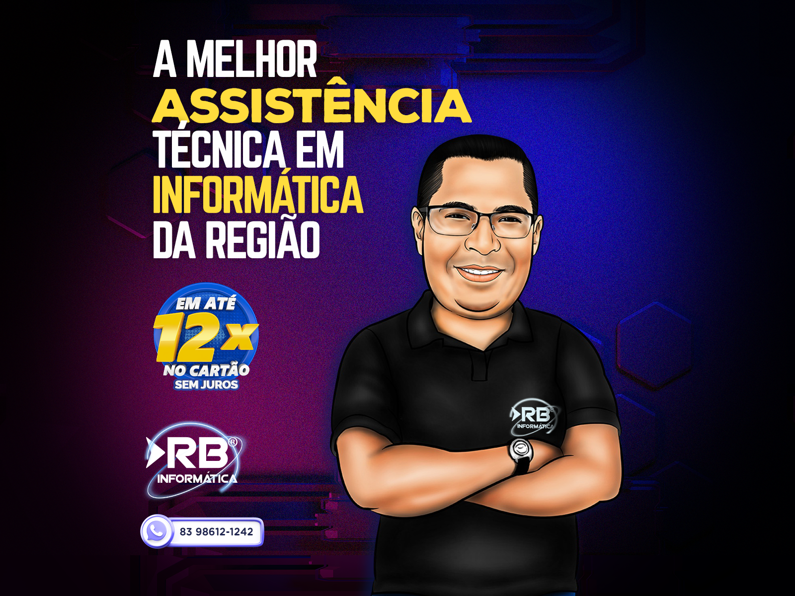 A melhor assistência técnica em informática da região