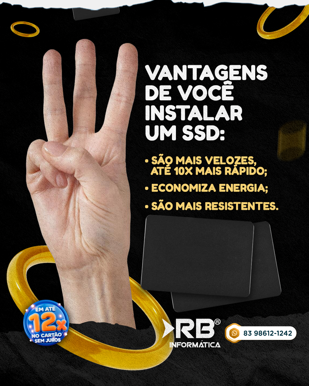Compre um SSD e turbine o seu PC/Notebook