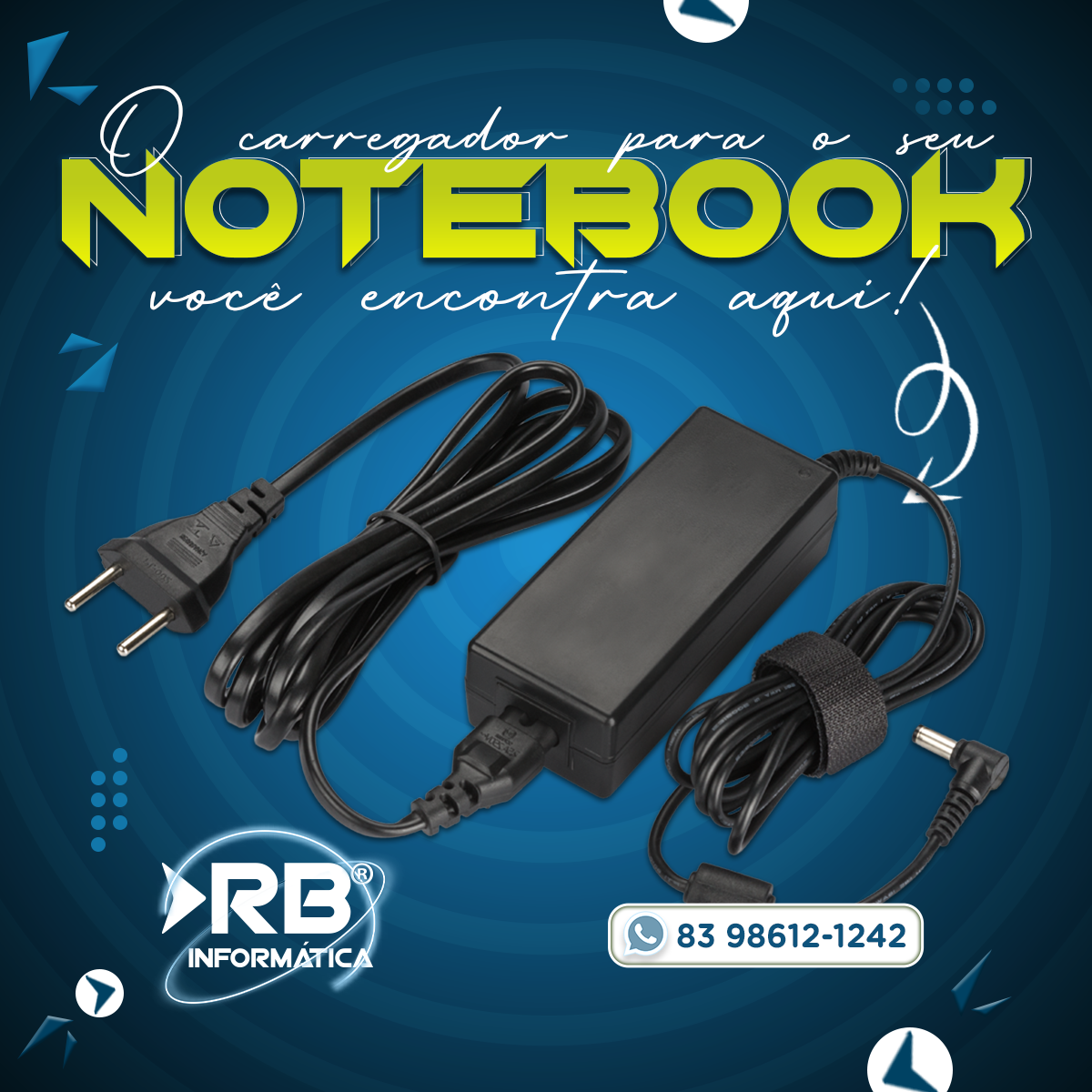 Carregador para notebook