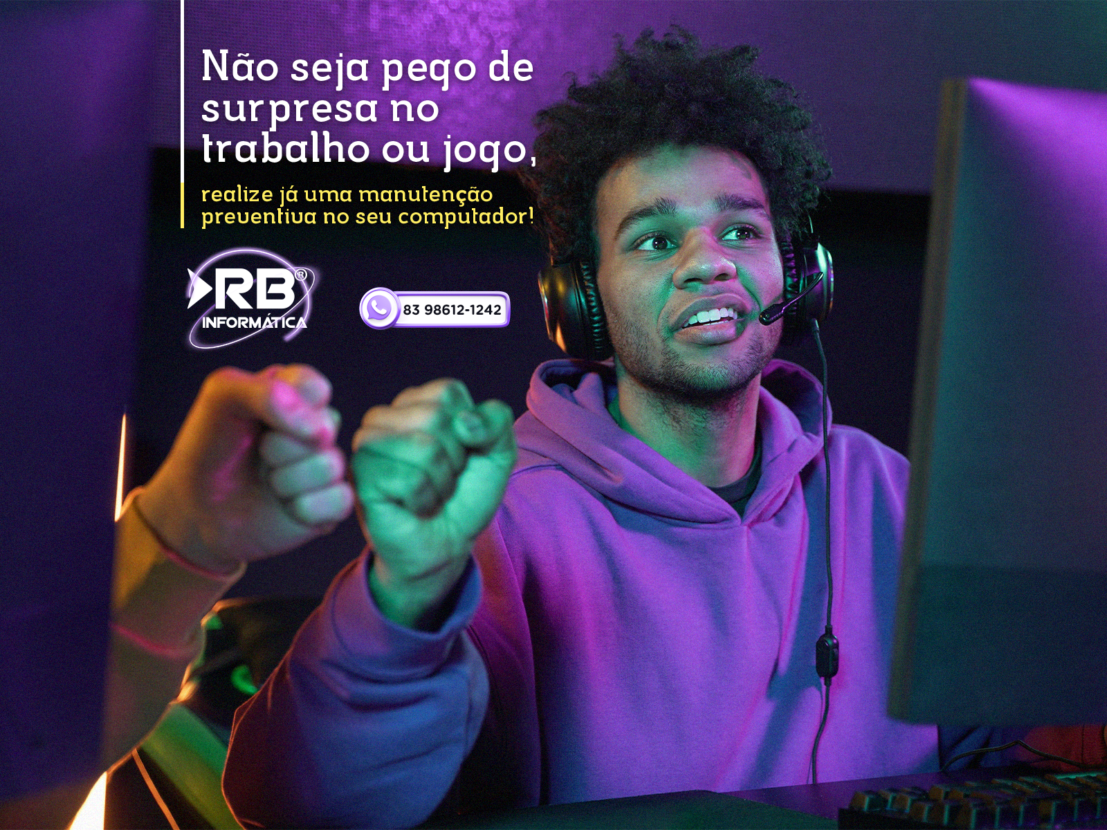 Não seja pego de surpresa no trabalho ou jogo, realize já uma manutenção preventiva no seu computador!