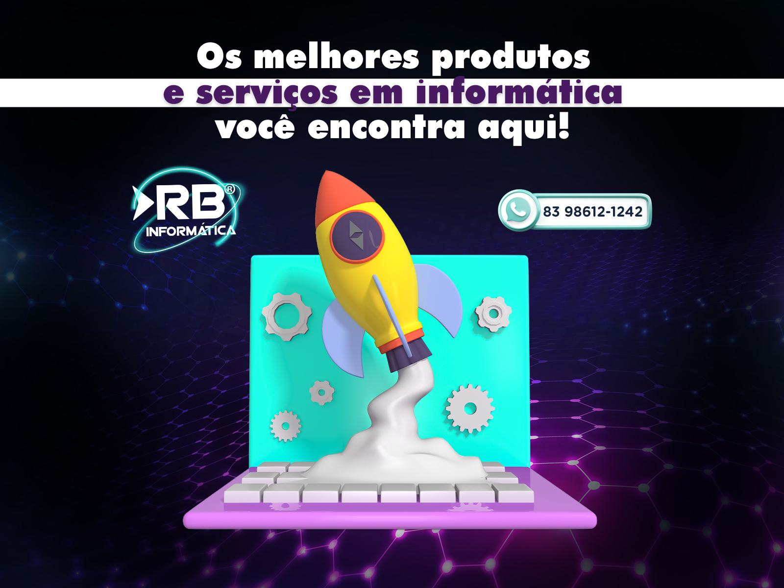 Os melhores produtos e serviços em informática você encontra aqui!