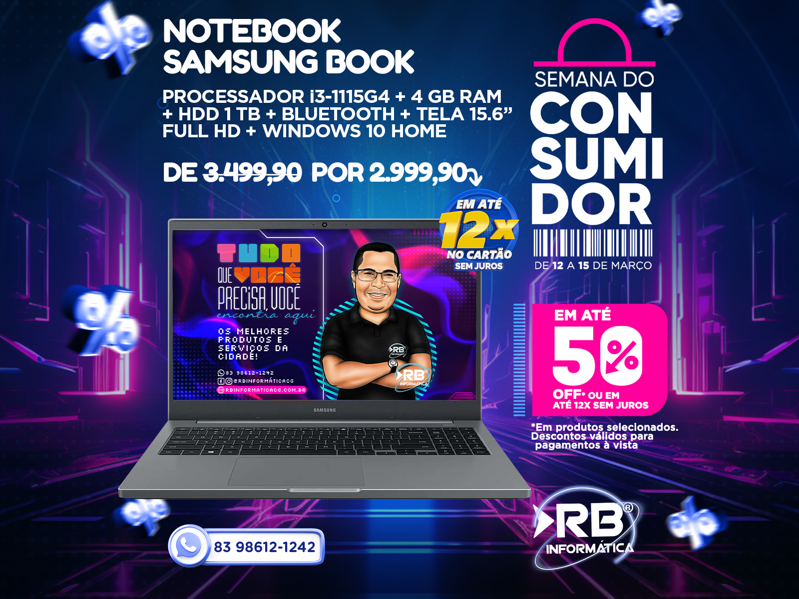 Notebook Samsung Book