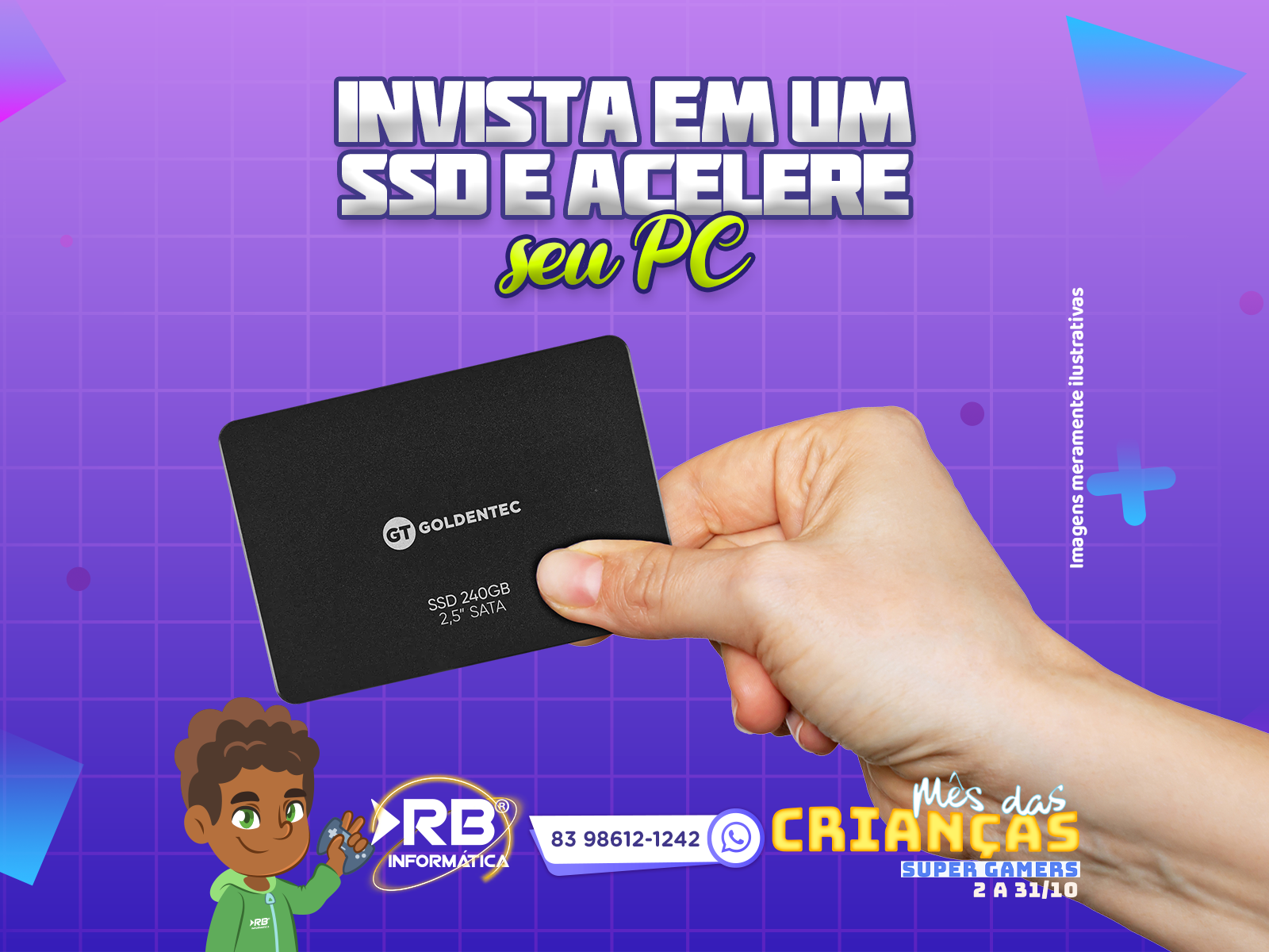 Invista em um SSD e acelere seu PC